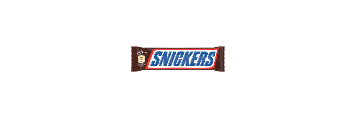 Barre Chocolat Snickers Mars 50g