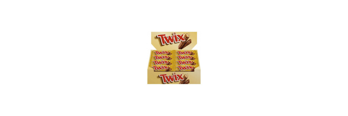 Barre Chocolat Twix Original Mars 50g
