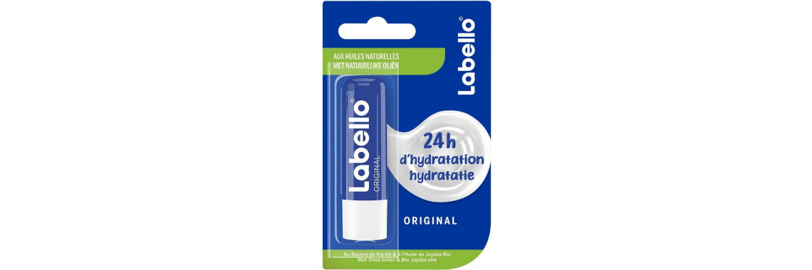 Baume Lèvres Labello Original Care Hydratation Intense 4.8g
