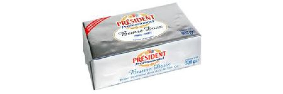 Beurre Doux Président 250g