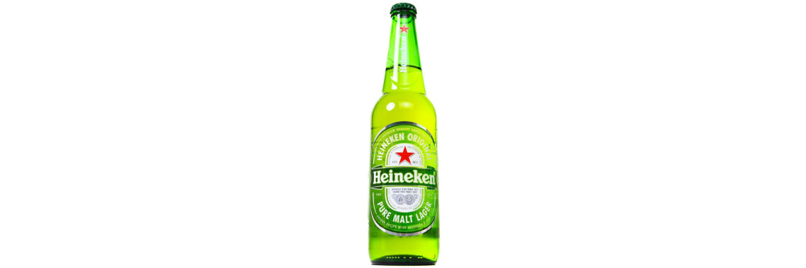Heineken Original Lager 33cl Bouteille Verre