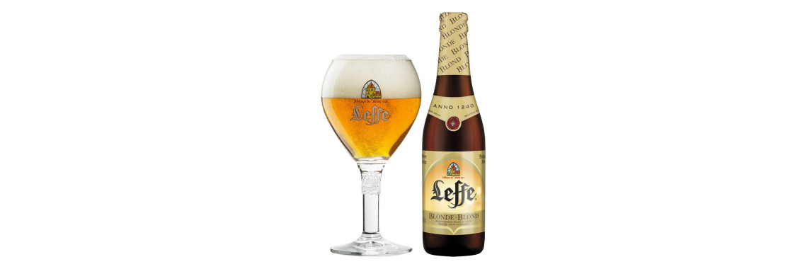 Leffe Blonde Belgian Abbey Beer 33cl Bouteille
