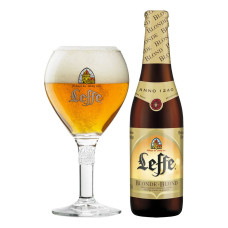 Leffe Blonde Belgian Abbey Beer 33cl Bouteille