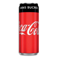 Coca-Cola Zero Sugar Canette 33cl Sans Sucre Original Taste