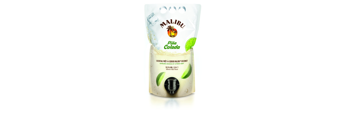 Malibu Piña Colada Cocktail Prêt à Boire 70cl