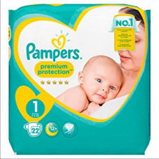 Couches Pampers Premium Protection Taille 1 2-5kg