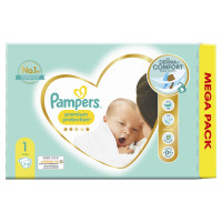 Couches Pampers Premium Protection Taille 2 4-8kg