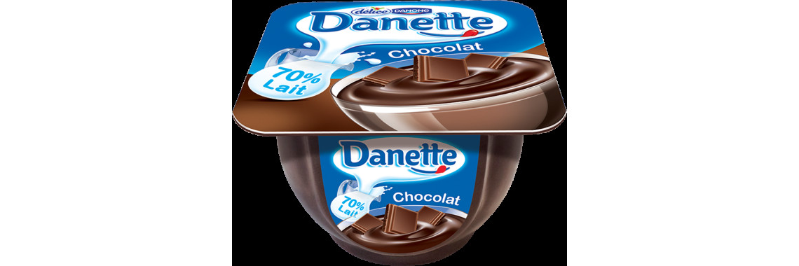 Danone Danette Dessert Lacté Chocolat 4x125g