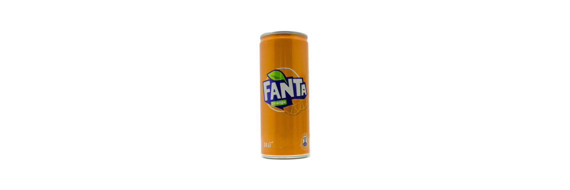 Fanta Orange 33cl Canette Coca-Cola