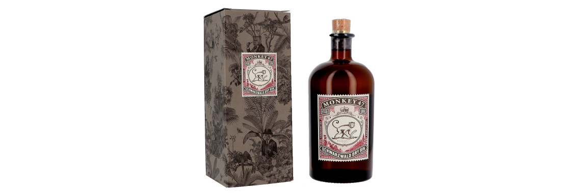 Gin Monkey 47 Schwarzwald Dry Gin Artisanal 50cl