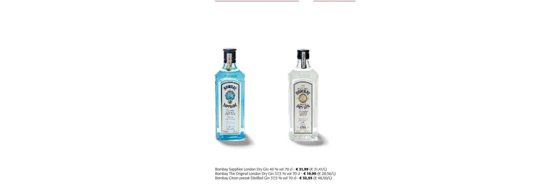 Bombay Sapphire London Dry Gin 70cl