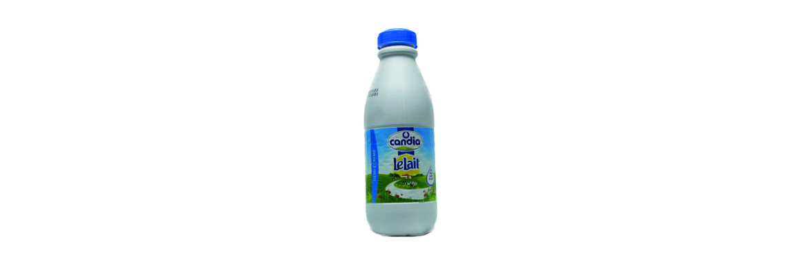 Lait UHT Demi-Écrémé Candia 1L