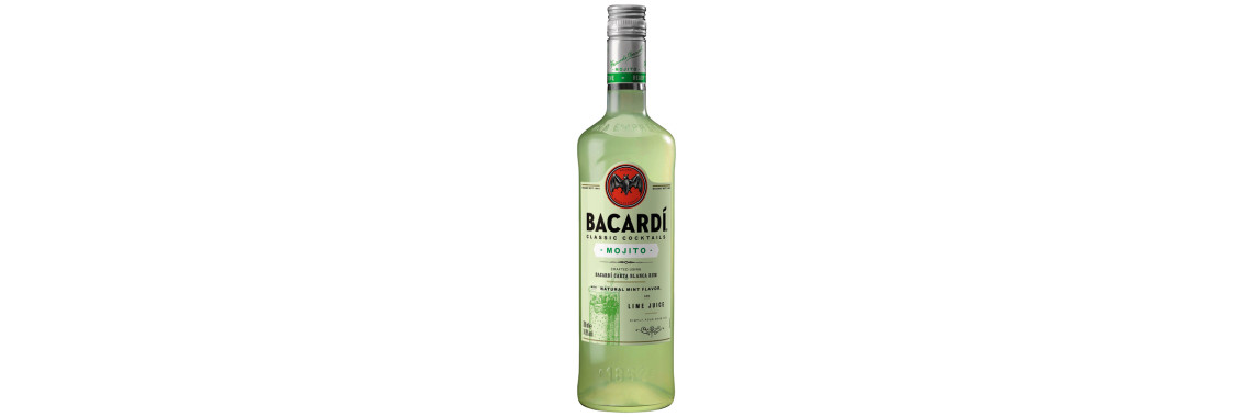 Mojito Bacardi Cocktail Prêt à Boire 70cl