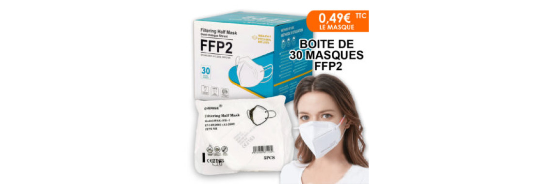 Masques Chirurgicaux 3M 1818 Type II Boîte 50 unités