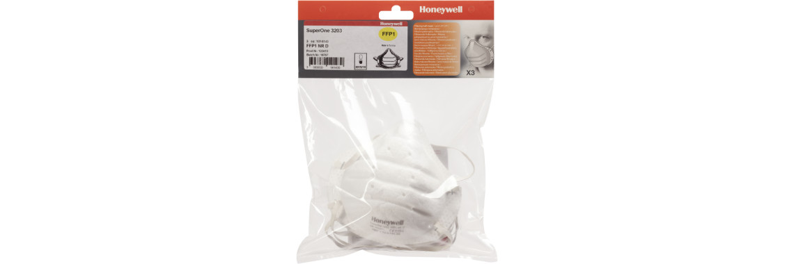 Masques FFP2 Honeywell SuperOne 3205 NR D Lot de 20