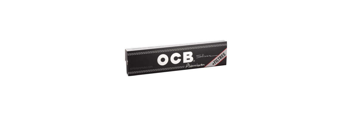 Papier à Rouler OCB Premium Slim Noir 32 Feuilles
