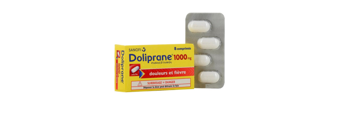 Doliprane Paracétamol 1000mg Sanofi Boîte 8 Comprimés