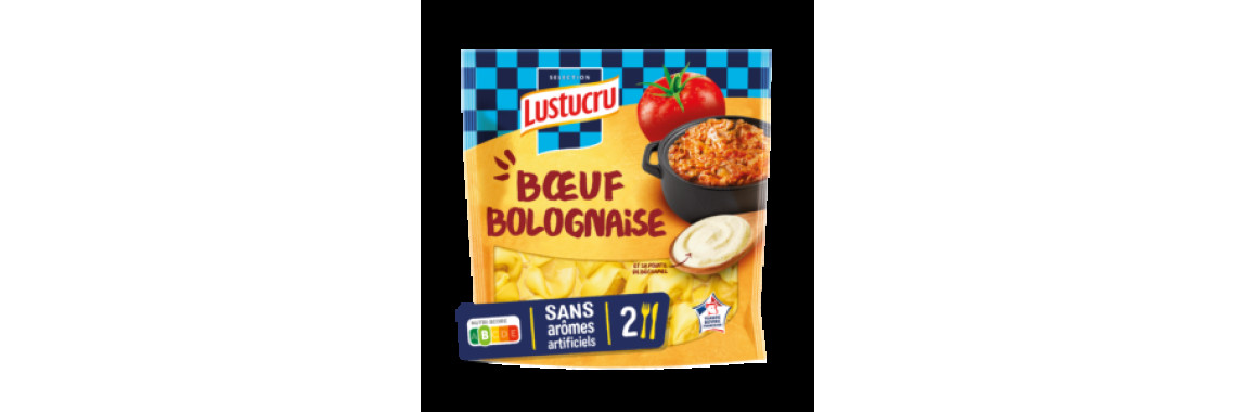 Plat Micro-Ondable Lustucru Pâtes Bolognaise 300g