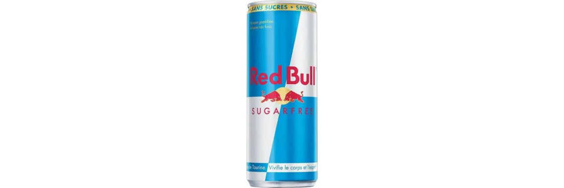 Red Bull Sugarfree Energy Drink 250ml Canette Sans Sucre