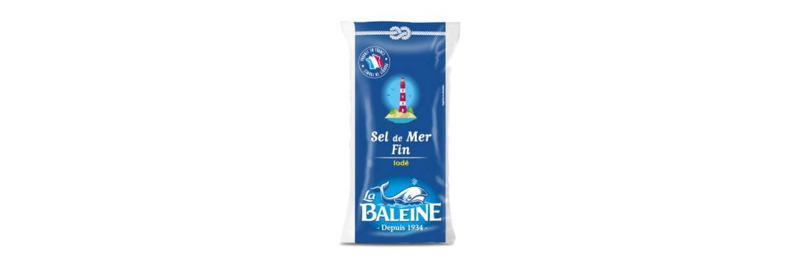 La Baleine Sel Fin de Mer 1kg