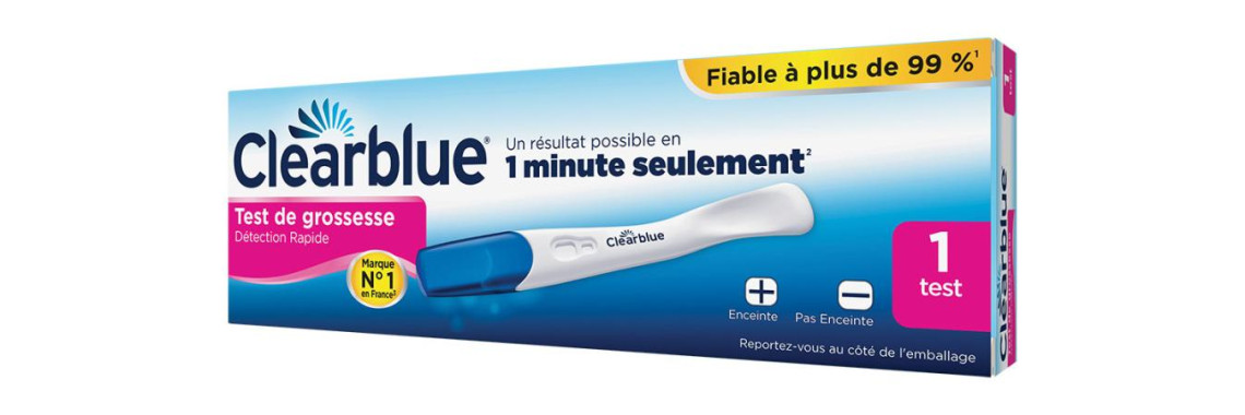 Test de Grossesse Clearblue Digital Détection Rapide