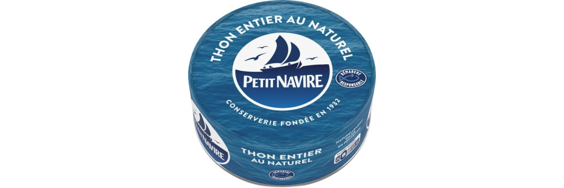 Petit Navire Thon Nature Albacore 140g