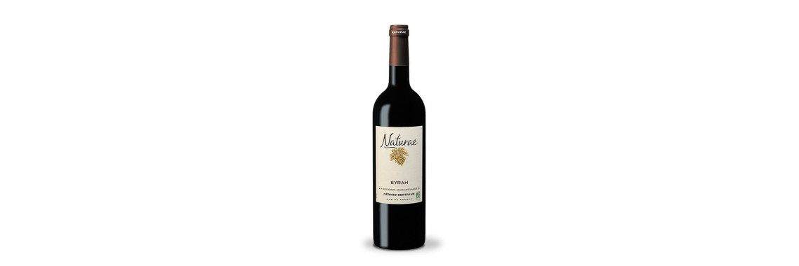 Vin Rouge Bio Gérard Bertrand Naturae Syrah Sans Sulfites 75cl