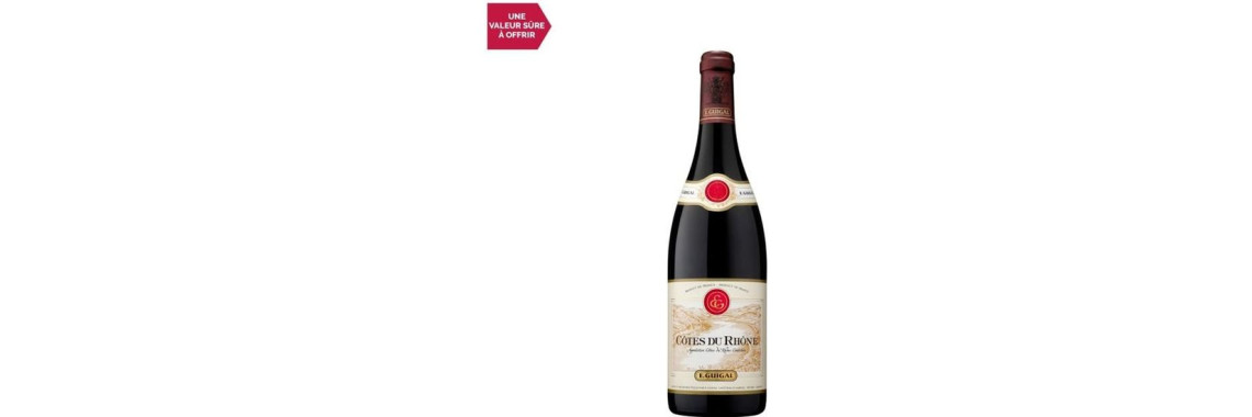 Vin Rouge Corsé Guigal Côtes-du-Rhône Rouge 75cl