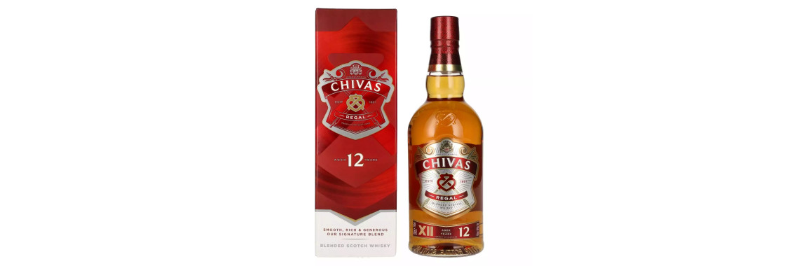 Chivas Regal 12 ans Blended Scotch Whisky 70cl