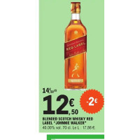 Johnnie Walker Red Label Blended Scotch Whisky 70cl Johnnie Walker Red Label Blended Scotch Whisky 70cl