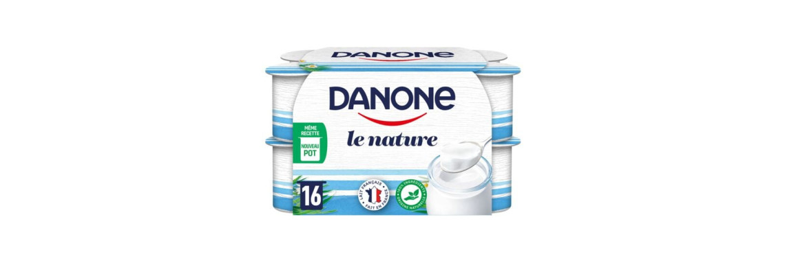 Yaourt Nature Danone 4x125g
